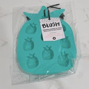 NWT BLUSH Pineapple Mold and Ice Cube Tray